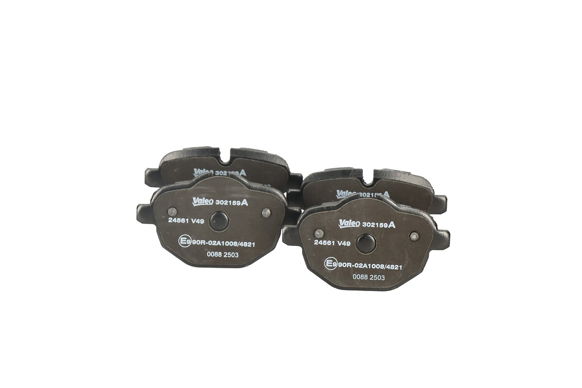 Jeu de 4 plaquettes de frein VALEO ref. 302159A